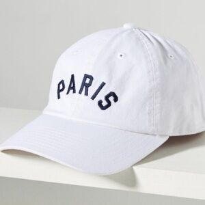 Anthropologie wanderlust paris baseball cap new without tags